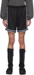 John Elliott Black Varsity Shorts