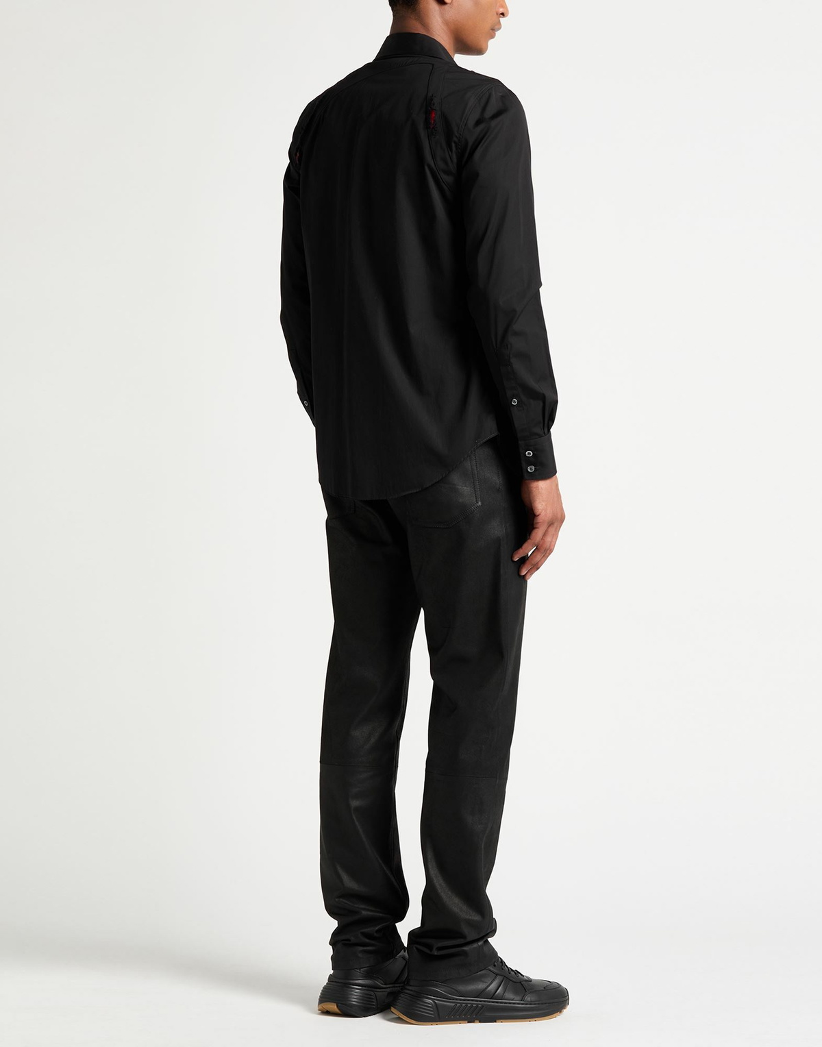 Mcqueen Mens Shirt in Black
