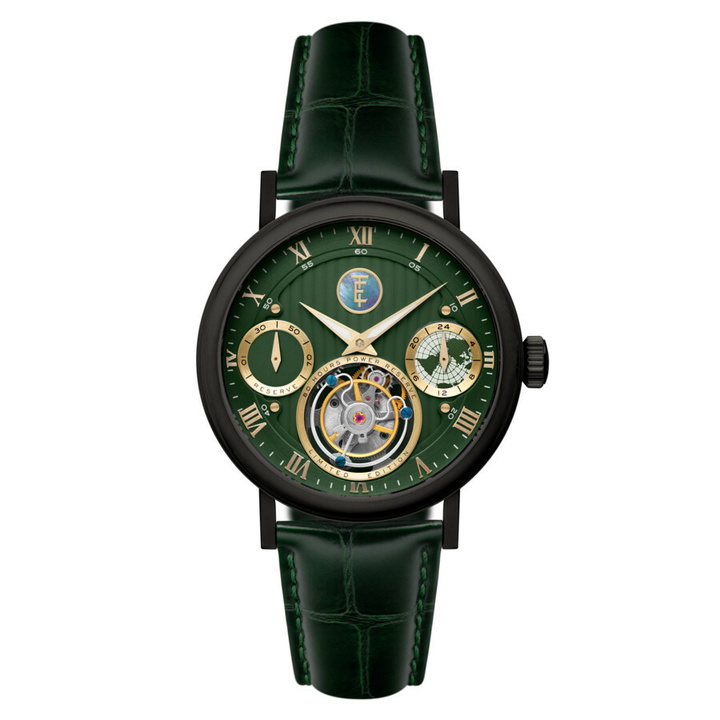 Photo: Thomas Earnshaw Celestial Halley Green Dial Mens Watch ES-8262-0F
