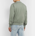 Save Khaki United - New Balance Fleece-Back Supima Cotton-Jersey Sweatshirt - Green