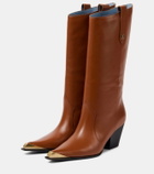 Etro Leather cowboy boots