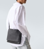 The Row Nan leather messenger bag