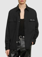 BALMAIN - Logo Signature Cotton Overshirt