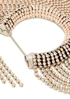 Rabanne Fringed Crystal-embellished Bracelet - Gold - One Size