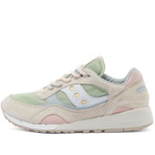 Saucony Men's Shadow 6000 ' Creek' in White/Light Green