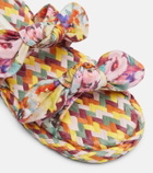 Zimmermann Carousel printed espadrille slides