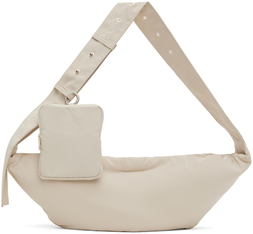 AMOMENTO Beige 3 Way Pouch