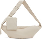 AMOMENTO Beige 3 Way Pouch