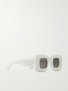 Loewe - Inflated Square-Frame Acetate Sunglasses