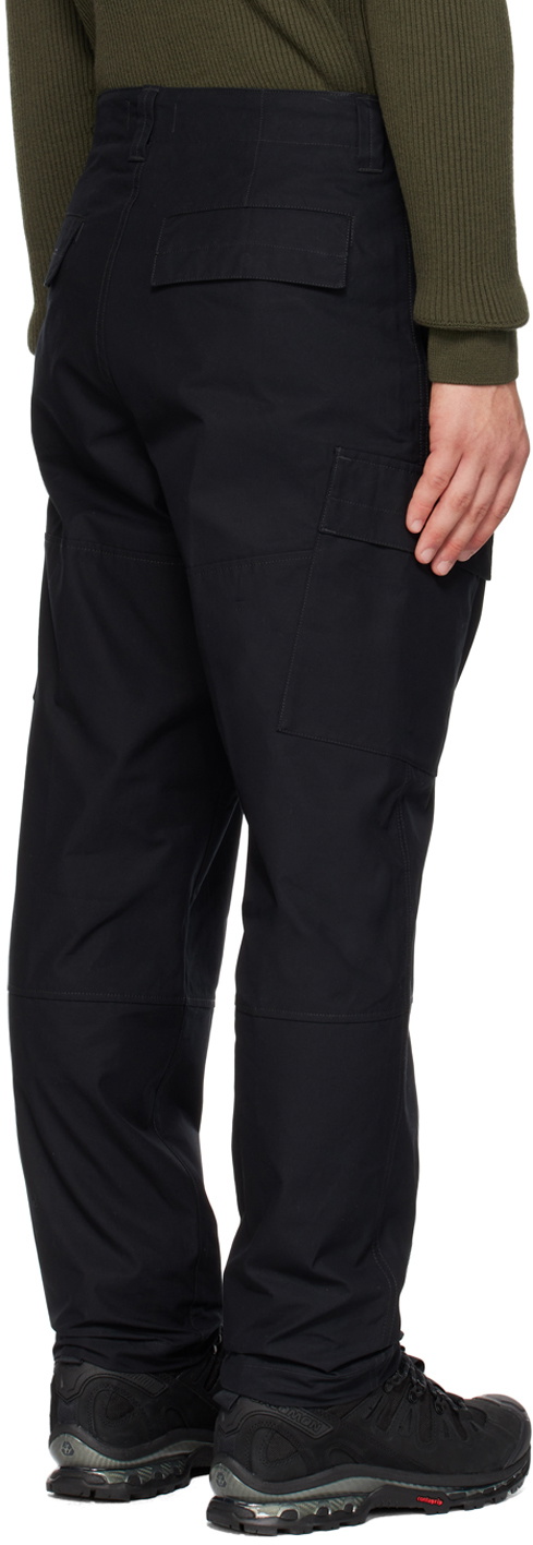 Stone Island Black Ghost Cargo Pants Stone Island