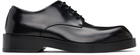 Jil Sander Black Lace-Up Derbys