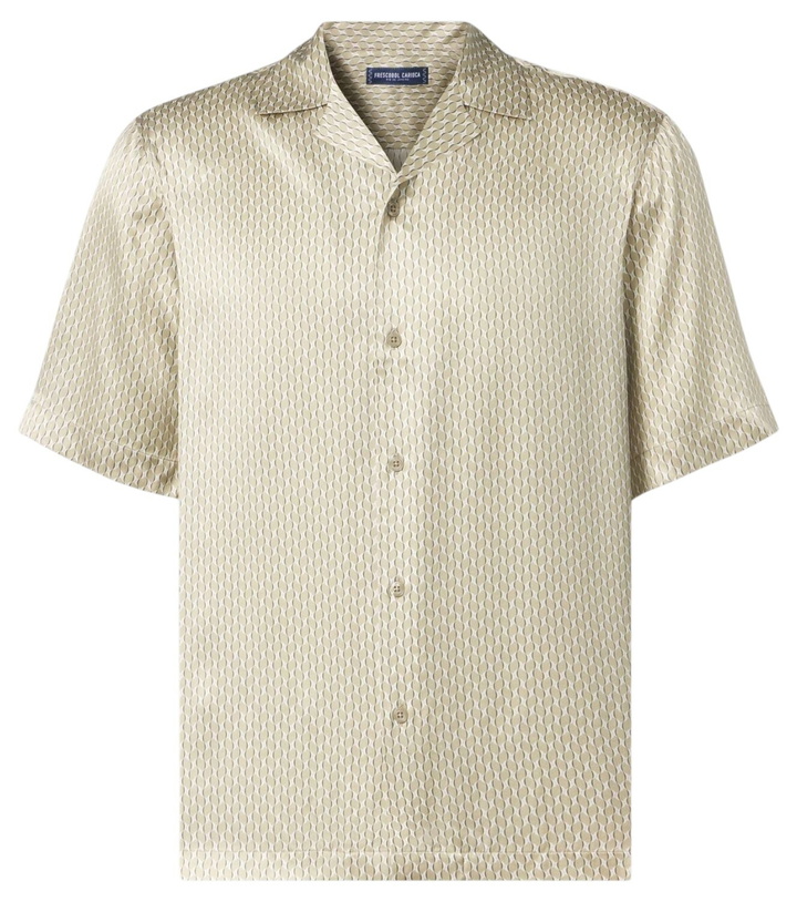 Photo: Frescobol Carioca Roberto printed silk shirt