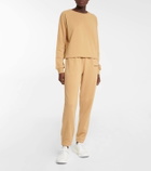 Adam Selman Sport Boxy cotton-blend sweatshirt