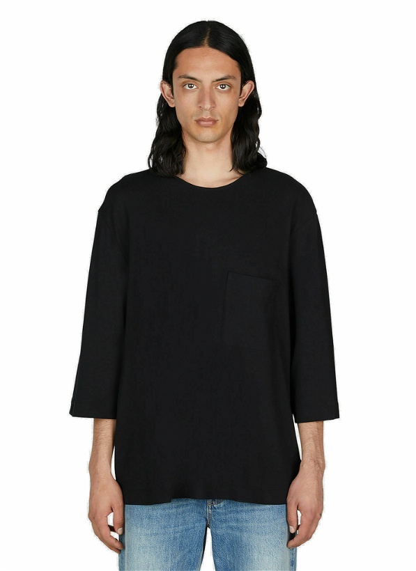 Photo: Lemaire - Patch Pocket T-Shirt in Black