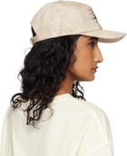 Vivienne Westwood Beige Marble Denim Baseball Cap