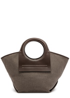 Hereu Cala S Canvas Tote - Taupe - One Size