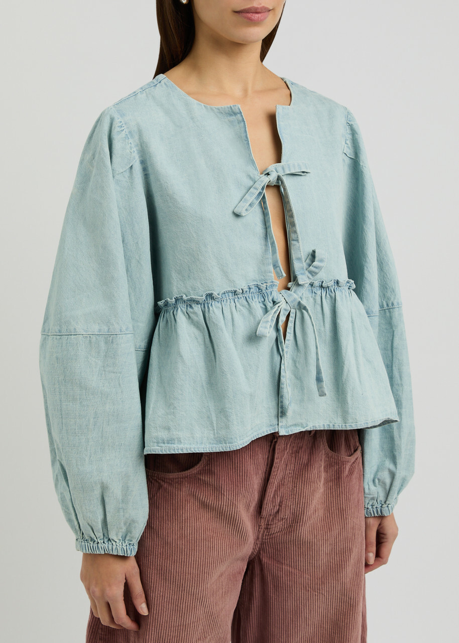 Denim Brunch Babe Top