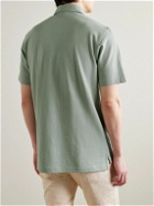 Sid Mashburn - Pima Cotton-Piqué Polo Shirt - Green