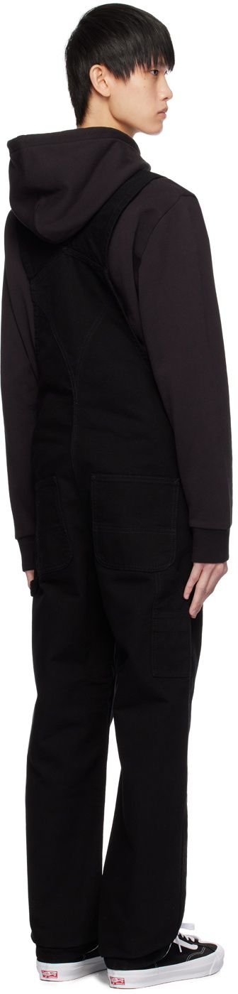 Carhartt Work In Progress Black Bib Overalls