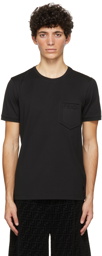 Fendi Black Trompe L'Oeil T-Shirt