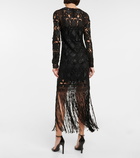 Zimmermann - Kaleidoscope macramé midi dress