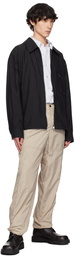 WOOYOUNGMI Black Zip-Up Jacket