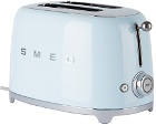 SMEG Blue Retro-Style 2 Slice Toaster