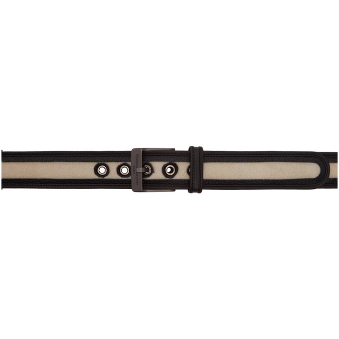 Photo: Maison Margiela Black Outline Belt