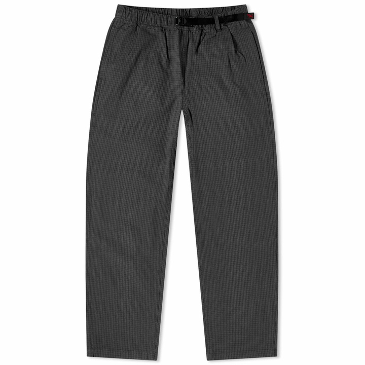 Photo: Gramicci Men's O.G. Dyed Dobby Jam Pant in Grey Dyed