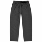 Gramicci Men's O.G. Dyed Dobby Jam Pant in Grey Dyed