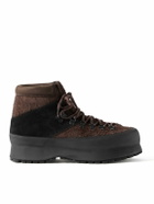 Diemme - Rosset Rubber-Trimmed Suede Boots - Brown