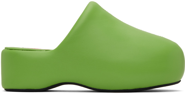 Photo: SIMONMILLER Green Bubble Loafers