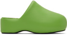SIMONMILLER Green Bubble Loafers
