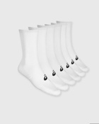 Asics 6 Ppk Crew Sock White - Mens - Socks