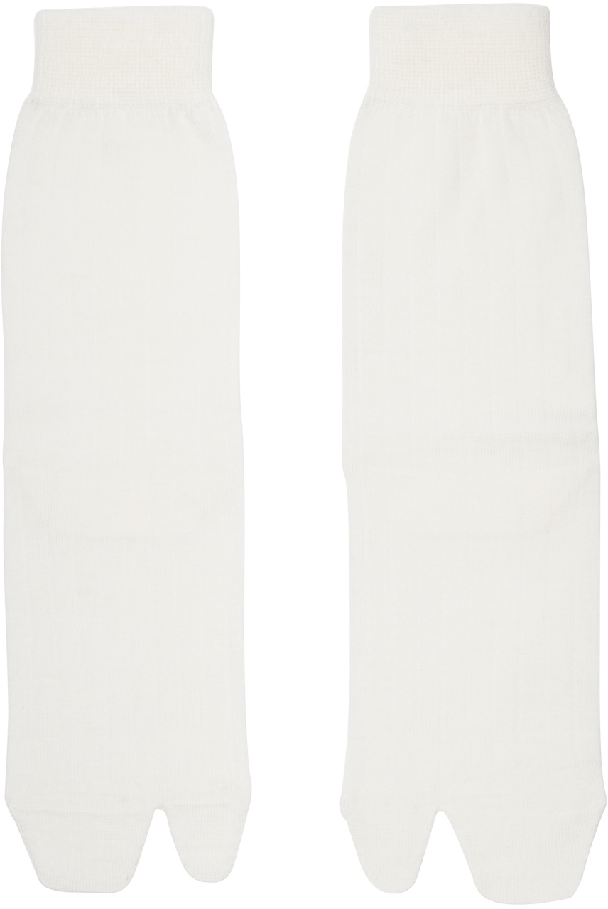 Maison Margiela Black Tabi Socks Maison Margiela