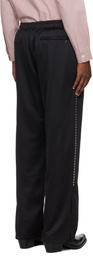 Toga Virilis Black Jersey Track Pants