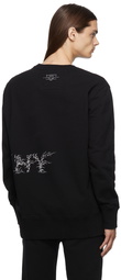 Givenchy Black Barbed Wire Sweatshirt