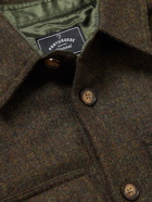 Portuguese Flannel - Virgin Wool Overshirt - Brown