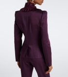 Nina Ricci Ruffled cady jacket
