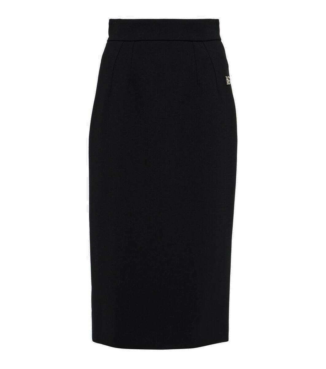 Dolce&Gabbana Wool pencil skirt Dolce & Gabbana