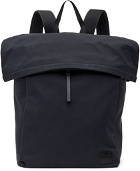 Paul Smith Navy Cotton-Blend Canvas Backpack