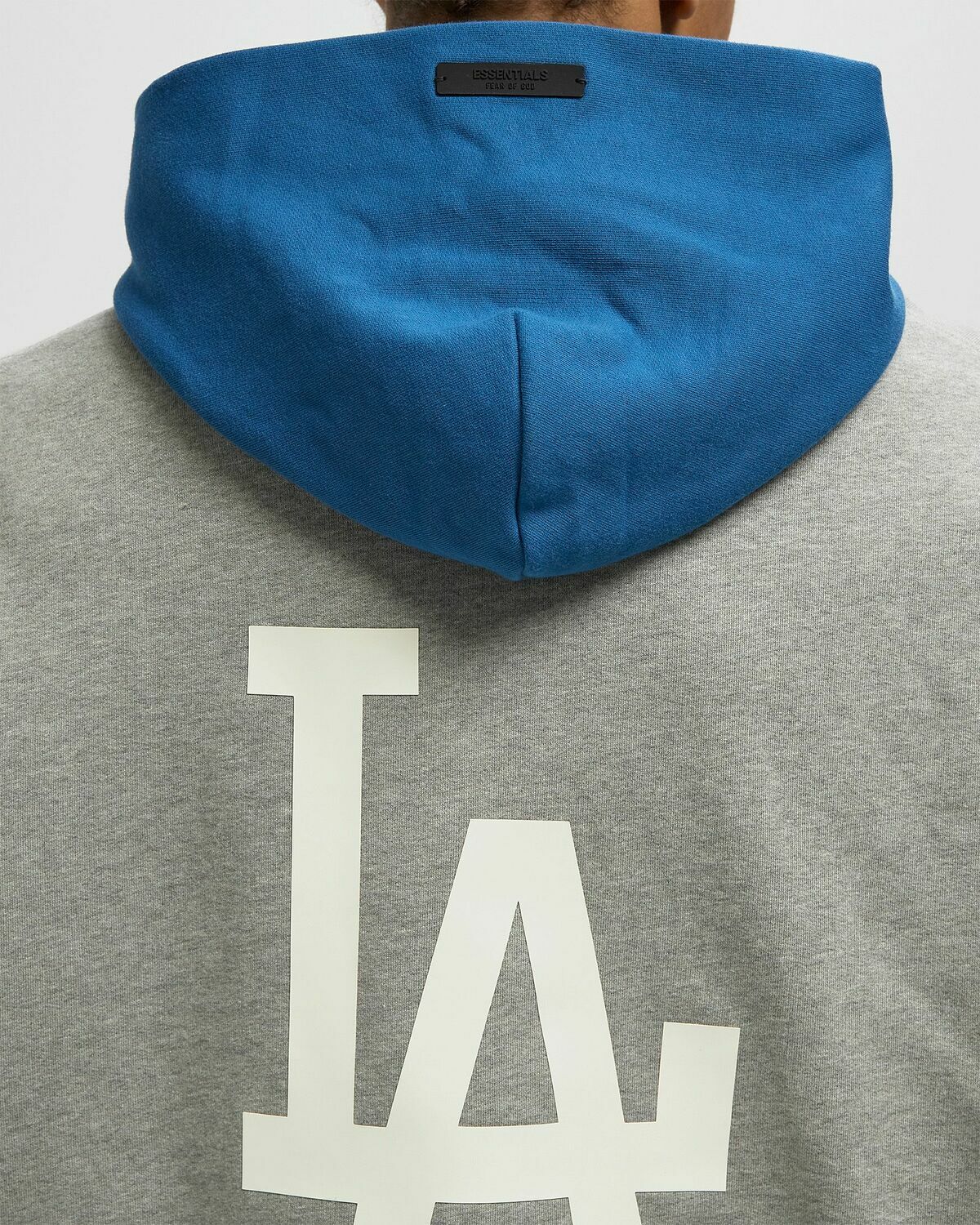 Fear of God Essentials DODGERS SPORT FIT PULLOVER HOODIE Grey Mens 