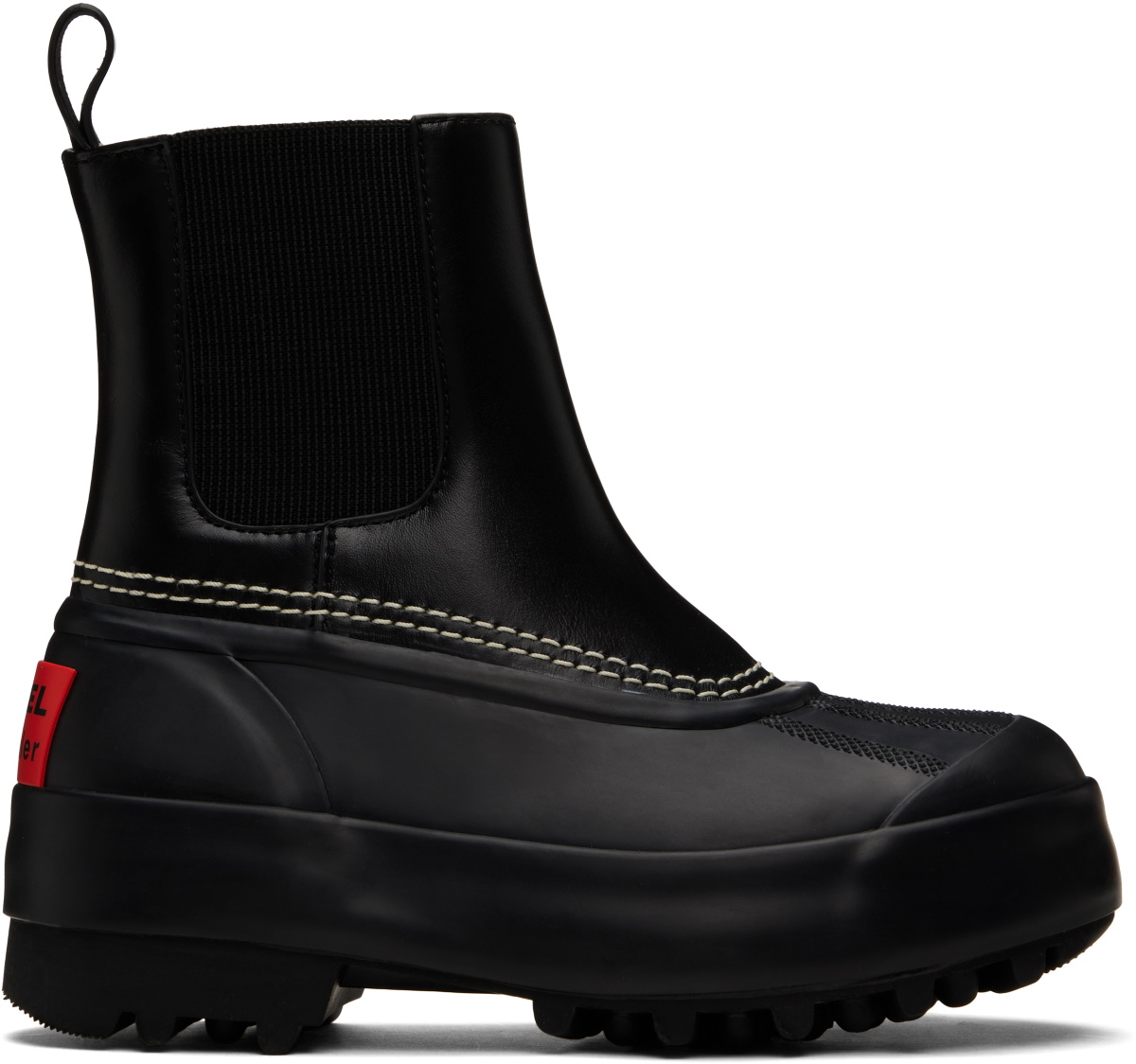 Proenza Schouler Black SOREL Edition Caribou Chelsea Boots