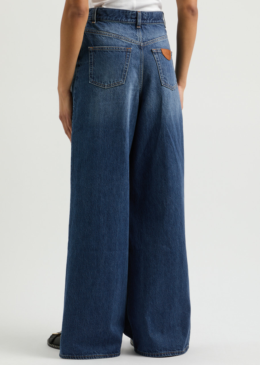 Chloe Wide-leg Jeans Denim Chloe