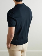 Rubinacci - Positano Cotton Polo Shirt - Blue