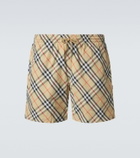 Burberry Burberry Check swim trunks