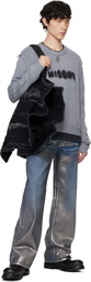 MISBHV Gray Community Sweater