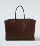 The Row Marlo 17 leather tote bag