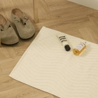Baina Eyre Bath Mat in Ivory 