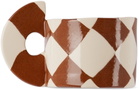 Henry Holland Studio Brown & White Check Mug